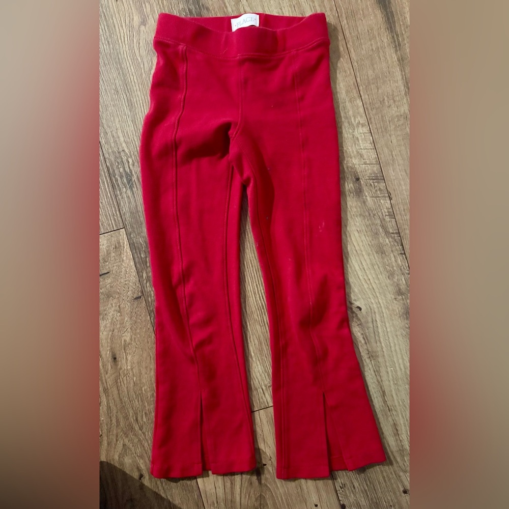 The Children's Place Bright Red Flared Pants